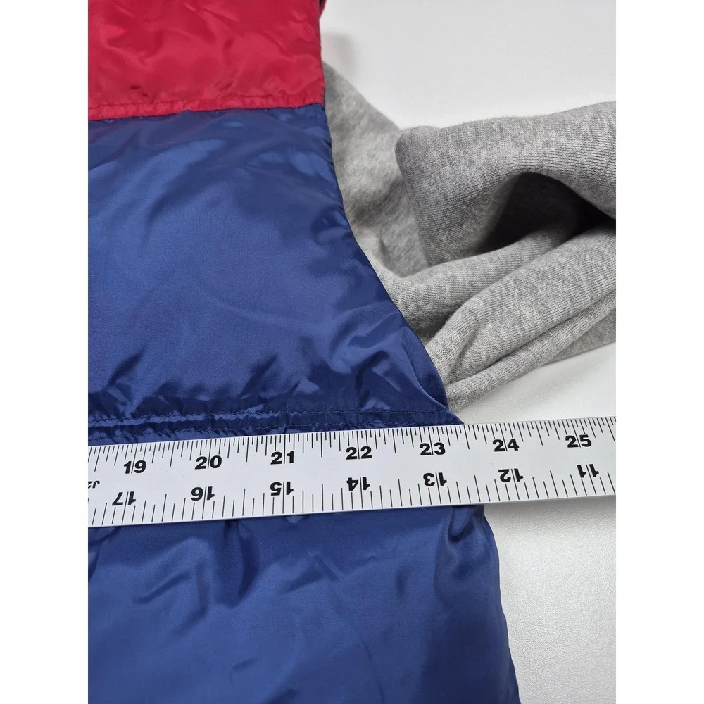 New York Giants Jacket Men's L Blue Red NFL Football Hoodie Puffer NFL NWT